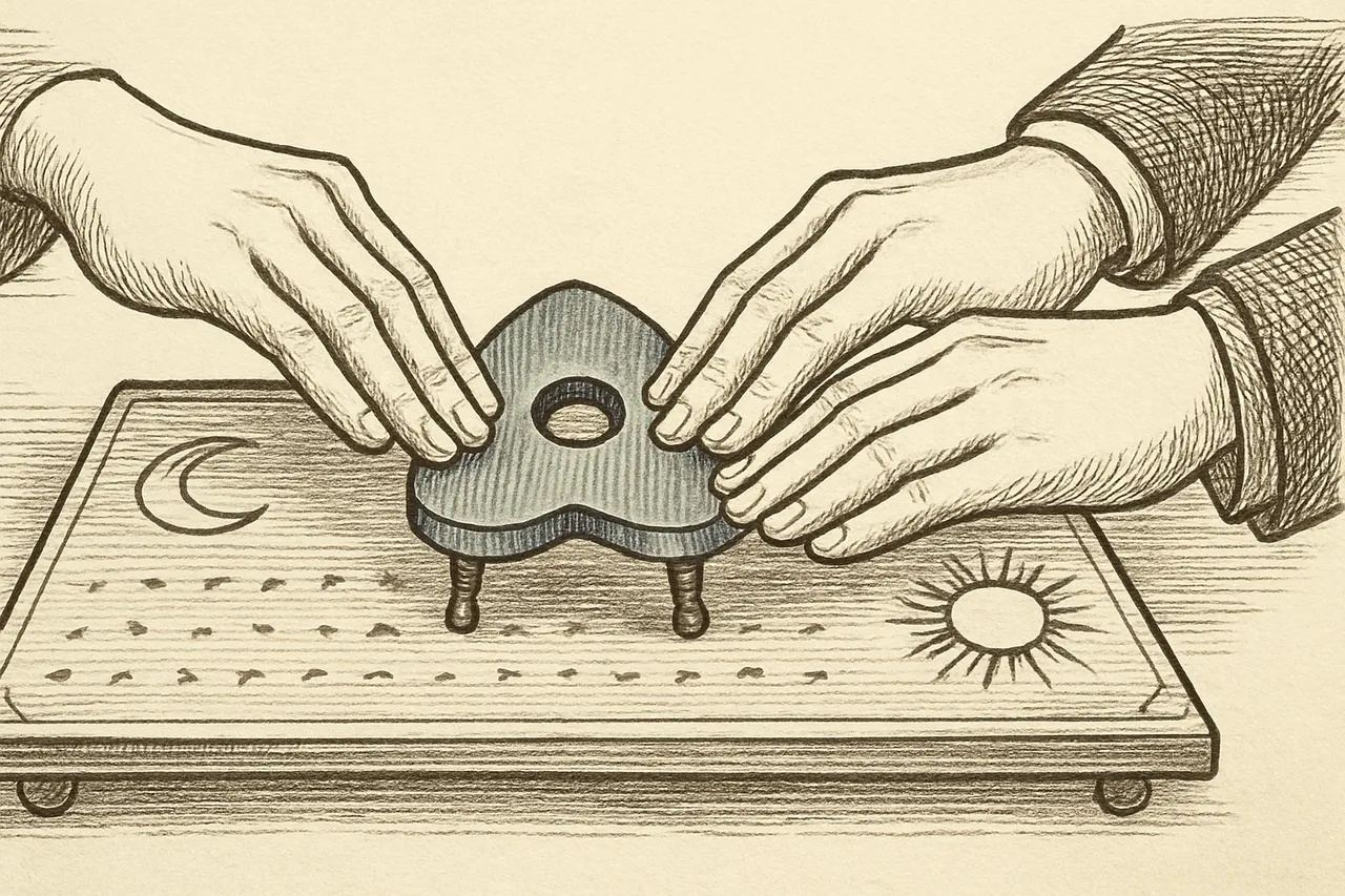 The Ouija Board's 1891 Patent Calls It an 'Egyptian Luck-Board' and Never Says How It Works