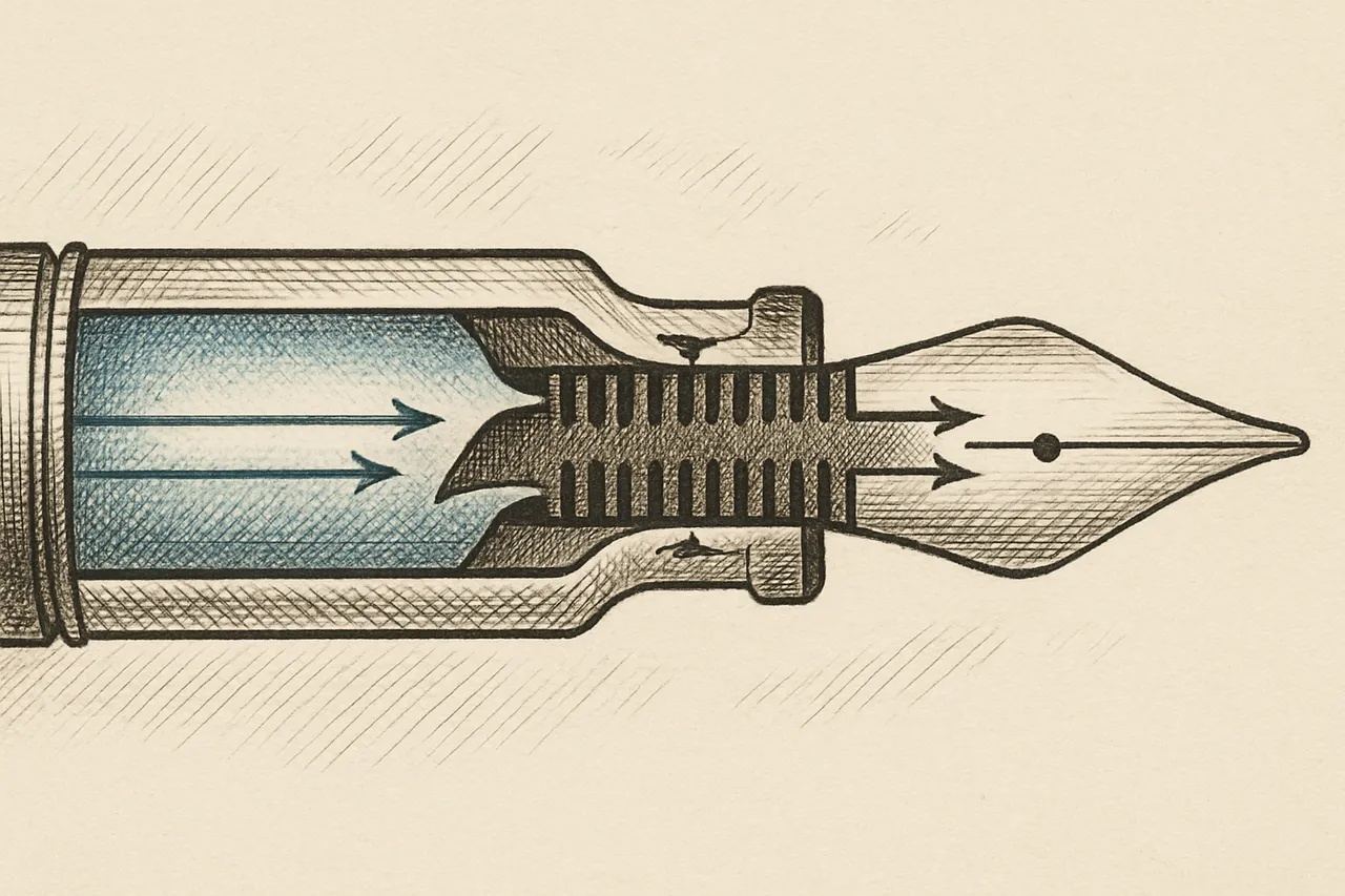 Lewis Waterman Did Not Invent the Fountain Pen. He Invented the Small Part That Stopped It Blotting.